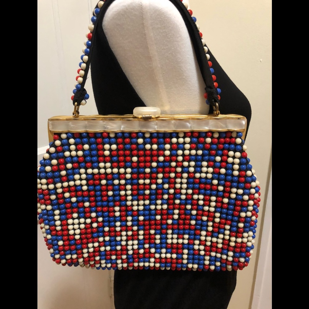 SHIPS today MOD Vintage Red, White & Blue Handbag